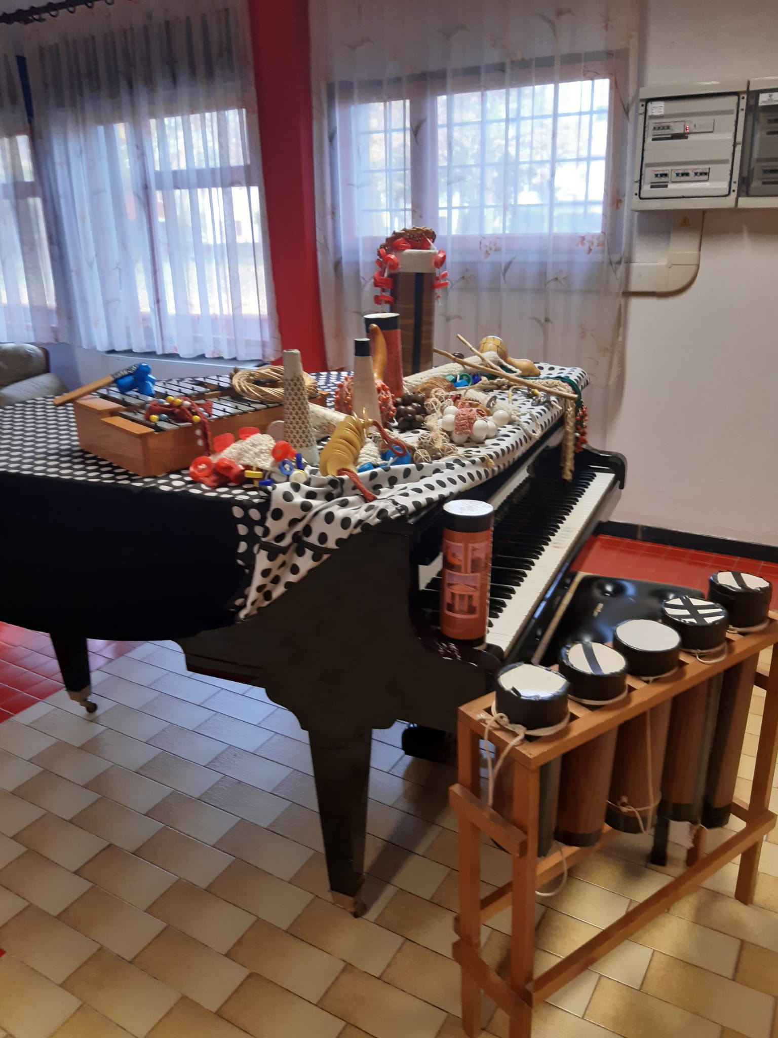 Laboratorio di musicoterapia